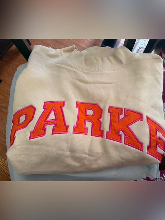 Parke Tops - DUNKIN X PARKE Latte Mockneck
